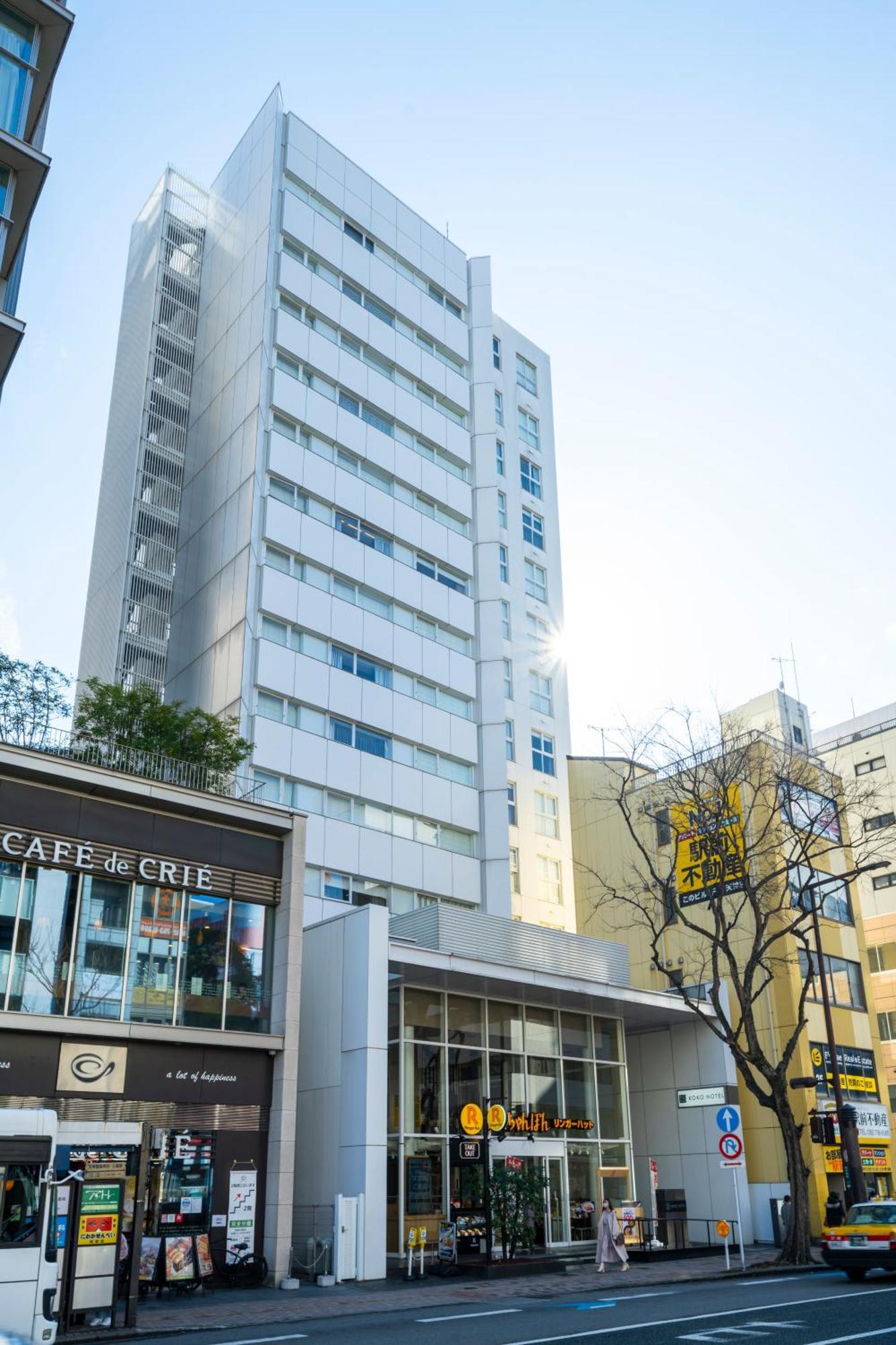 Koko Hotel Fukuoka Tenjin Bagian luar foto