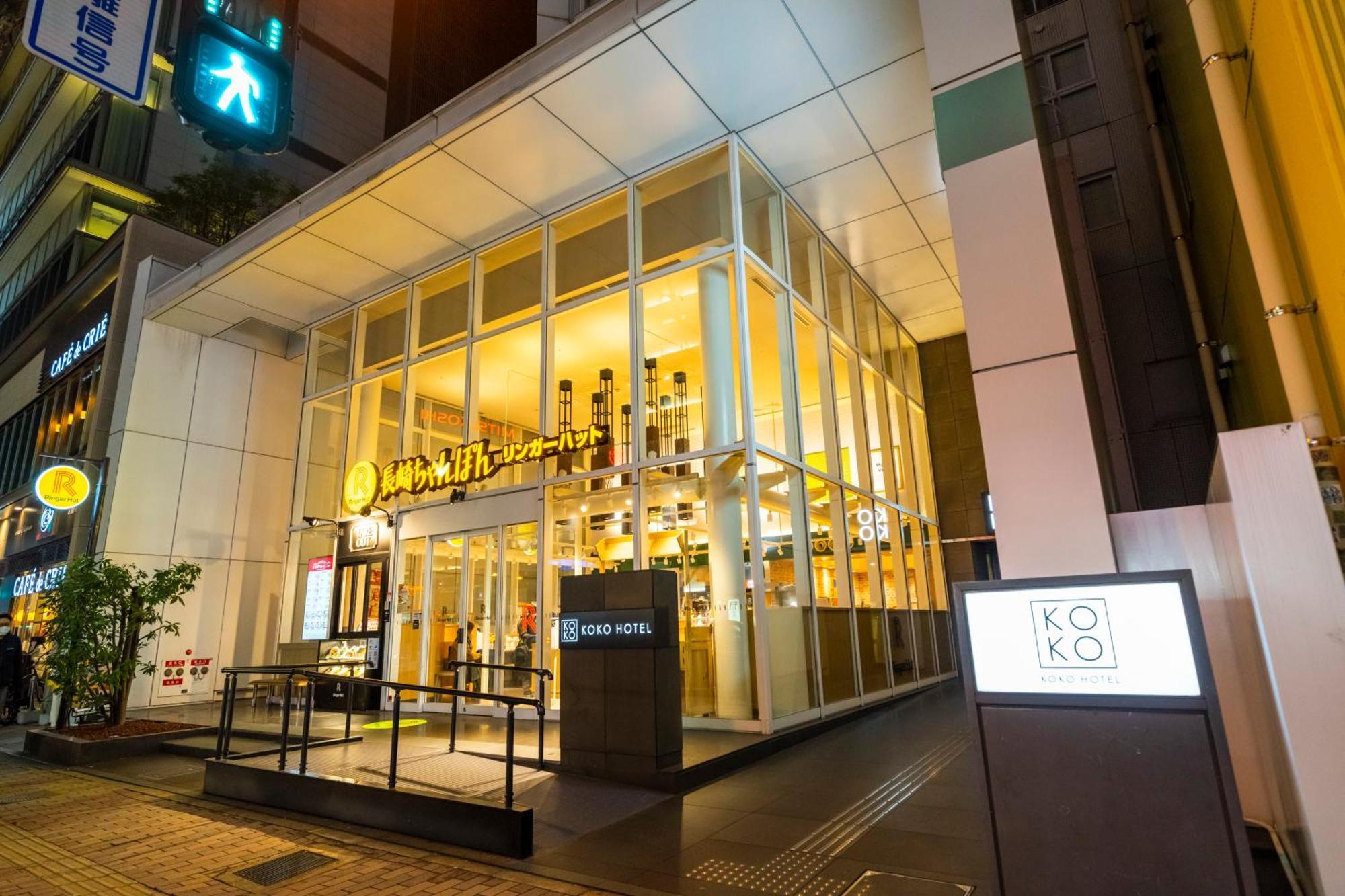 Koko Hotel Fukuoka Tenjin Bagian luar foto